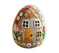 Generico Kit de huevos de fieltro - Arte | Juego de casa para pollitos - Pascua de fieltro | Kit Pascua Fieltro | Costura Pascua Fieltro | 2026 PRO | Instrucciones | Decoraciones | | Múltiple