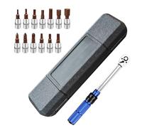 Genérico Kit de Llave Dinamométrica para Bicicleta - Equipo de ciclismo de alta dureza con un par de 22 a 24 Nm | Llave de Torre Manual de Bici - para Carretera Montaña Desplazamientos Urbanos