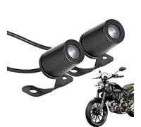 Generico Kit de luces de proyección para alas de ángel para moto, luces con logotipo para proyectores de motocicleta | 2 luces de proyector LED de ala de ángel - Luz decorativa resistente al agua para