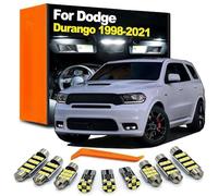Genérico Kit de Luces LED para Visera Interior de Maletero, para Dodge Durango (1998-2015, 2016, 2017, 2018, 2019, 2020 y 2021)