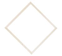 Genérico Kit de Marco de Madera Maciza 50x50 Cm para Lienzos y Pinturas al Óleo, Marco Artesanal para Manualidades y Cuadros sobre Lienzo, Adecuado para Decoración y Bricolaje en Paredes