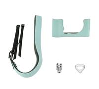 Genérico Kit de Media Funda de Cuero cámara para X-M5, Funda para cámara de Cuero de PU XM5 Funda de Agarre Protectora con Correa para Hombro/muñeca (Azul + Bandolera)
