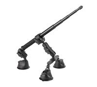 Genérico Kit de Montaje de Ventosa for Coche con Adaptador de Cabeza de Bola de Palo de Selfie Invisible, Compatible con Cámara de Acción Insta360 X4 X3,Vlogging Suction Mount