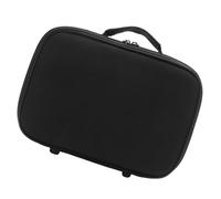 Genérico Kit de peluquería cortapelos sin Cable Kit de Bolsas Cortador de Pelo Tijeras Barber Tools Estuche de portatil maletín de Peluquero de Gran Capacidad Tela Black