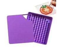 Genérico Kit De Pince à éPiler Et Plateau - Outil De Tri Efficaçe | Plateau Organiseur Pour Perles à Repasser | Kit D'outils Précis Imprimés En 3d Pour Maison, Fêtes, Et Adultes