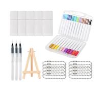 Generico Kit de pintura de espuma, 24 colores divertidos creativos rotuladores pintura para manualidades, kit de espuma 3D - para niños escuela primaria niños niñas niños