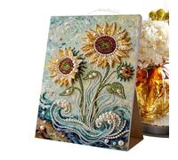 Generico Kit de pintura de perlas DIY - Juego de manualidades con gemas 3D | Beginner Friendly Art Kit for Relaxation | Suitable for Adults, Entusiasts, Home Wall Decor, Indoor Use, School Art