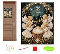 Genérico Kit de Pintura Diamantes del Belén Coleccionable De Manualidades