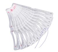 Genérico - Kit de plantillas para cejas - 12 piezas - Multicolor - Definición - Kit de cejas