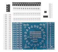 Genérico Kit de Práctica de Soldadura Electrónica Smd para Bricolaje, Placa Pcb de Componentes Electrónicos, Conjunto Educativo para Entrenamiento de Soldadura y Habilidades Técnicas,