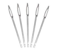 Generico Kit de reparación de neumáticos - 5 Pack Heavy Duty Tubeless Tire Puncture Repair Kits, Flat Tire Repairs Needle Kit with Spikes, Tire Fix Tools, Compatible with Most Cars, Essential Car