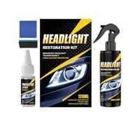 Genérico Kit de Restauración de Faros de Coche,Agente de Pulido Multifuncional Auto con Esponja - Juego Renovador Faros Coche | para Camión, Garaje, Descapotable, Lavado, Protección y