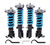 Genérico Kit De SuspensióN Kit De Suspensión Coilovers 24 Niveles para Toyota para Corolla para E90 1987-2002 Amortiguadores + Resortes Muelle Helicoidal De SuspensióN