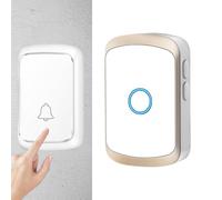 Generico Kit de Timbre inalámbrico de Banchell, Resistente a la Intemperie, con 60 de y 5 Niveles de Volumen | Campana de Puerta en Miniatura | Marcos de Marco para Apartamentos y Casas