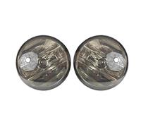 Genérico Kit faros antiniebla Par De Conjunto Lámpara Antiniebla Izquierda Y Derecha Para GMC Para Acadia 2007-2012 Parachoques Delantero Anti Luz 15839896(Pair Grey)