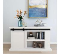 Genérico Kit Mini Puerta corredera de Armario Acero Carbono 122 cm,Bricolaje,Accesorios de bricolaje-148020