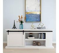 Genérico Kit Mini Puerta corredera de Armario Acero Carbono 200 cm,Bricolaje,Accesorios de bricolaje-148022