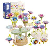 Generico Kit Para Hacer Flores Para Niños | Materiales Para Artesanía Floral,Set Manual Educativo Para Niños y Maestros Arte para Hacer Ramos