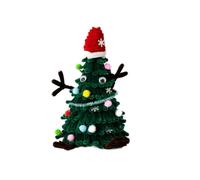 Genérico Kit Para Hacer Un Árbol De Navidad Con Palitos De Pipa