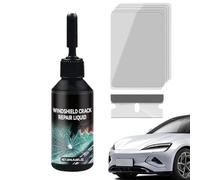 Genérico Kit reparación Vidrio del Parabrisas | Glue -Windshield Crack Kit, 2025 Nuevo Fluido automóvil, Adecuado para Herramientas, Herramienta rápida y restauración Parabrisas, Suministros autom