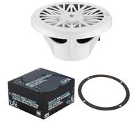 Genérico Kit Set para Bass Face CLIFE CL10/4, 1 subwoofer Marino 10" 25 cm 250 mm, 150 vatios rms 300 vatios máx, 4 Ohm, para Barcos, lanchas, Botes, Piscinas, estanco, 1 Pieza + Junta Gratis