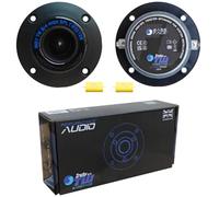 Genérico Kit Set para Bass Face INDYTW/B4, 2 tweeters de 9,7 cm de diámetro, 120 vatios rms y 240 vatios máx, 4 ohmios, 105 dB, para Coche, se Venden por Pares + condensadores incluidos
