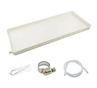 Genérico Kit Universal de Drenaje para Aire Acondicionado: Manguera de 4 m, Material PP5 Duradero, diseño de una Sola Pieza, Compatible con la mayoría de Unidades de Ventana, Bandeja de Goteo (90 x 4