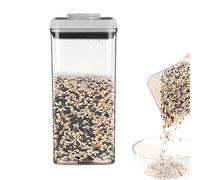 Genérico Kitchen Airtight Jars,Stackable Leakproof Airtight Jar for Rice Dried Fruits Grains Coffee Beans Pet Food Seasonings Home Bakers Kitchen