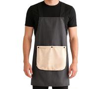 Genérico Kitchen Apron With Towel - Unisex Cooking Apron With Pockets | Chef Aprön Witĥ Removable Towels | Waterproof Professional Grade Aprön- Set Of 2 Interchangeable Absorbent Towels