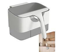 Generico Kitchen Compost Bin, Food Bin, Cabinet Trash Can, Food Waste Kitchen, Waste Container, Cupboard Compost Trashcan, 9.84x5.51x5.71 Inches, Multi Functional Trash
