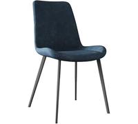 Genérico Kitchen Dining Chairs,Design Home Use Counter Chair Leisure Backrest Nail Art Make up Negotiate Meeting(Blue)