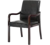 Genérico Kitchen Dining Chairs,Wooden Legs Backrest Chair Home Use Study with Armrests Leisure Hotel