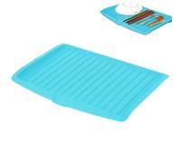 Genérico Kitchen Dish Drainer - Dish Organizer, | Modern Design, Sturdy Construction, Stainless Steel Material, Large Capacity for Small Sinks, Drying Dishes, Utensils, Organizing Space, Easy to C