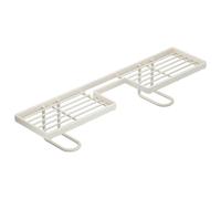 Genérico Kitchen Faucet Organizer No-Drill Carbon Steel Over Sink Stand