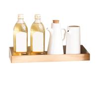Genérico Kitchen Shelves Wall Mounted, Wide Floating Storage Racks, 15.55x5.12x2.17 Inches Space-Saving Organizer, Decorative Wall-Mount Shelf for Kitchen, Shelving Unit Easy Installation