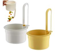 Genérico Kitchen Sink Food Waste Catcher Faucet Hanging, Self-Cleaning Kitchen Sink Food Waste Catcher, 2025Multi-Purpose Kitchens Draining Basket (2PCS-A)