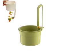 Genérico Kitchen Sink Food Waste Catcher Faucet Hanging, Self-Cleaning Kitchen Sink Food Waste Catcher, 2025Multi-Purpose Kitchens Draining Basket (Green)