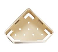 Genérico Kitchen Sponge Holder - 18x13.5x7.5cm Rustproof Adhesive Organizer, Removable Sink | Home Bathroom Counter Storage | Apartment Hotel Countertop Sponge Rack For Dishwashing Accessories