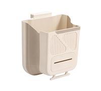 Genérico Kitchen Trash Can - Foldable Garbage Holder for Cabinet Doors | Space-Saving Hanging Waste Bin with Reinforced Frame & Silicone Body for Sinks, RVs and Small Apartments
