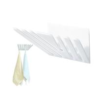 Genérico Kitchen Wall Shelves, Adhesive Shower Shelf, Space Saving Storage Seasonings, Sturdy Strong Adhesive Design, 7.48x2.76 Inches, for Brush Towel Bathroom Organizer Use