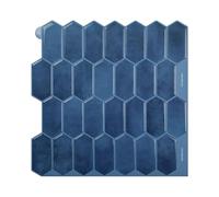 Genérico Kitchen Wallpaper Peel And Stick - Self-Adhesive Tile Panels | 12x12 Inch Waterproof Vinyl Wall Wrap | Thick Kitchen Bathroom Countertop Cabinet Shower Floor Ceiling Home Decor