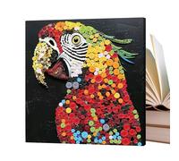 Genérico Kits de Pintura para Adultos | Botón De Resina Animal DIY,Suministros Pintura Arte Hecho A Mano | para Adultos Principiantes Decoración Hogar Proyectos de Arte Cumpleaños