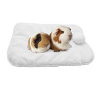 Genérico Kitten Bed | 40x29x1.5cm Winter Warm Cold-Proof Pet Sleeping Pad | Space-Saving Hygienic and Convenient Hamster Bedding Pad Mats,for Small Animal Dog Indoor Bedroom Balcony Apartment Dorm