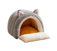 Genérico Kitten Bed - Warm Sleeping Pet Hideaway Shelter, Cat Cave House Tent, Easy Clean Comfortable Design, Soft Plush Cat Sleeping Bed for Indoor, Bedroom, Balcony, Apartment, Home