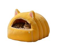 Genérico Kitten Bed - Warm Sleeping Pet Hideaway Shelter, Cat Cave House Tent, Easy Clean Comfortable Design, Soft Plush Cat Sleeping Bed for Indoor, Bedroom, Balcony, Apartment, Home