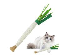 Genérico Kitten masticato giocattoli, Gatto masticare giocattolo - Kitten DETHING Toy Scallion,Forniture di formazione per animali domestici interattivi per piccole e grandi dimensioni