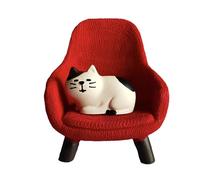 Genérico Kitten Statues - Animal Decor Figures, Resin Mini Collectibles, Cute Desk Ornament Display | Small Pet Sculpture Set for Home Office Decoration, Adorable Cat Lover Gift Collection Pieces