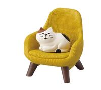 Genérico Kitten Statues - Animal Decor Figures, Resin Mini Collectibles, Cute Desk Ornament Display | Small Pet Sculpture Set for Home Office Decoration, Adorable Cat Lover Gift Collection Pieces