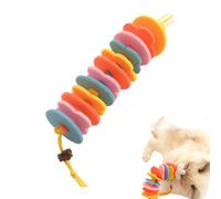 Genérico Kitten Teething Toys, Interactive Rope Toy, Bell Cat Toy, Cat Biting Accessory, Indoor Pet Entertainment, Kitten Play Equipment, Home Enrichment Toys for All Breeds Pets Kittens