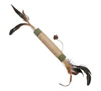 Genérico Kitten Teething Toys - Sisal Chewing Stick with Catnip | Interactive Teething and Play Stick for Cats and Puppies, Small to Large Breeds, Protects Furniture, Provides Relaxation